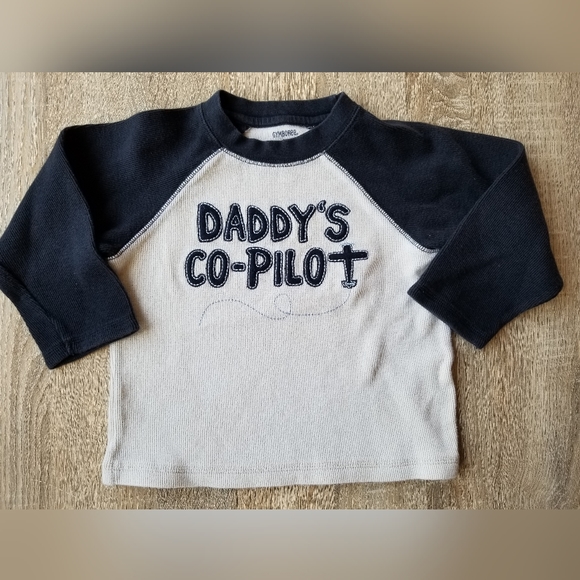 2008 Gymboree 2T-3T "Daddy's Co-polit" long-sleeve tee - Picture 7 of 7